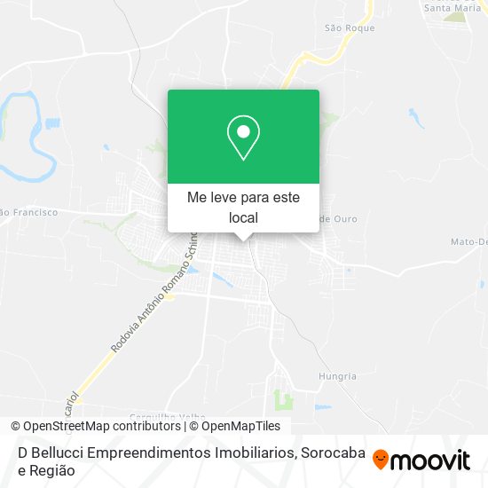 D Bellucci Empreendimentos Imobiliarios mapa