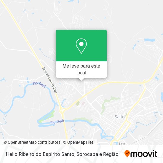 Helio Ribeiro do Espirito Santo mapa