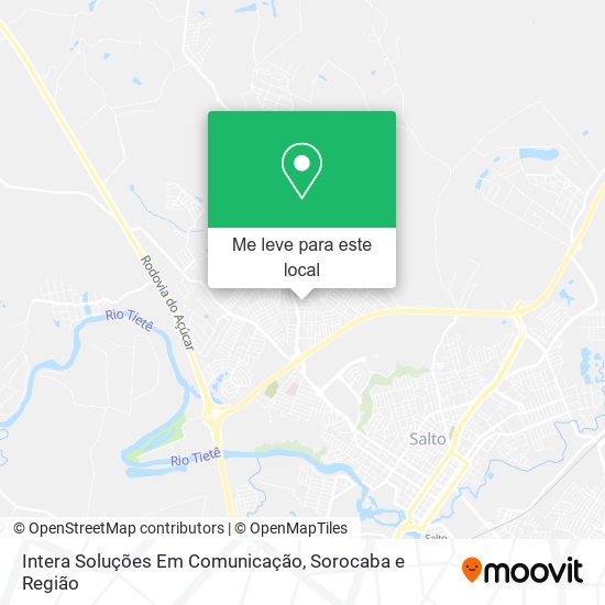 Intera Soluções Em Comunicação mapa