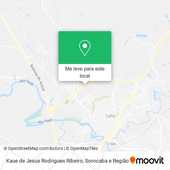 Kaue de Jesus Rodrigues Ribeiro mapa