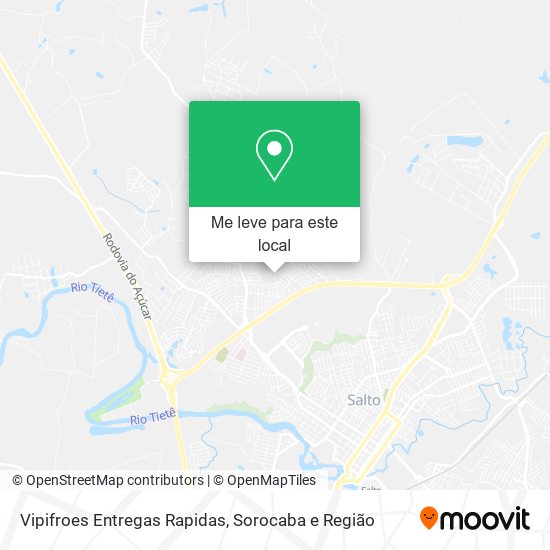 Vipifroes Entregas Rapidas mapa