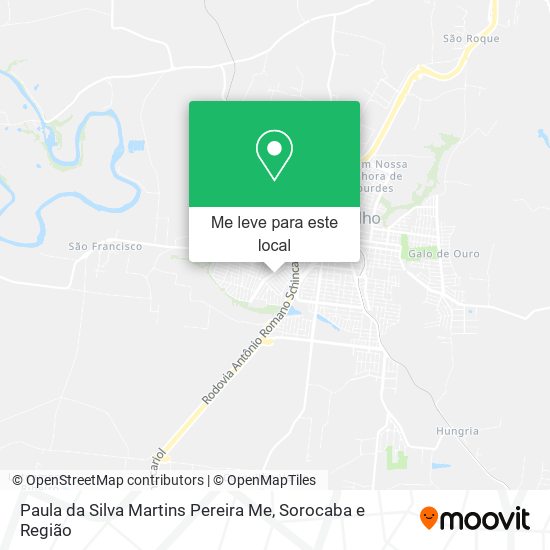 Paula da Silva Martins Pereira Me mapa