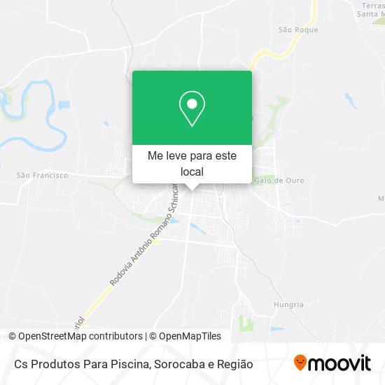 Cs Produtos Para Piscina mapa