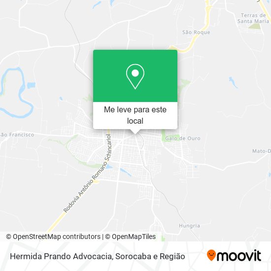 Hermida Prando Advocacia mapa