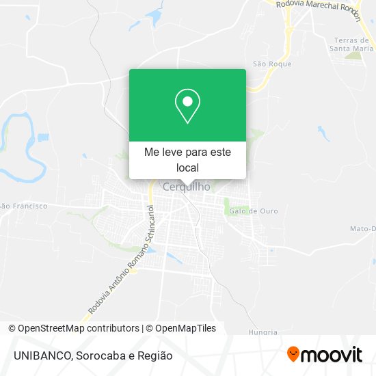 UNIBANCO mapa