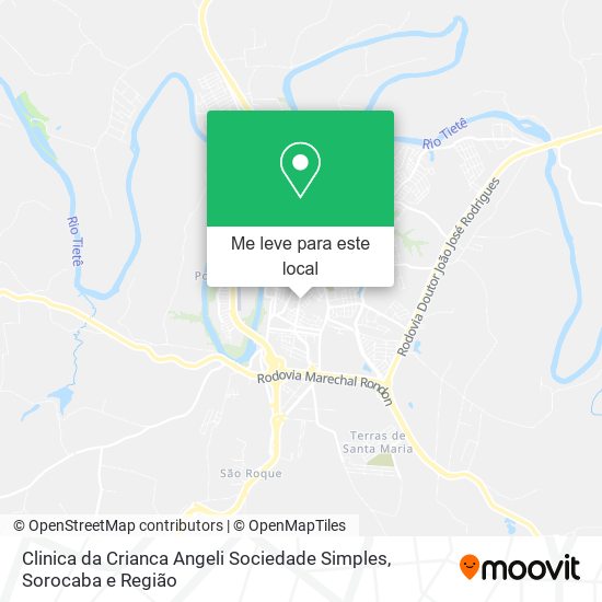 Clinica da Crianca Angeli Sociedade Simples mapa