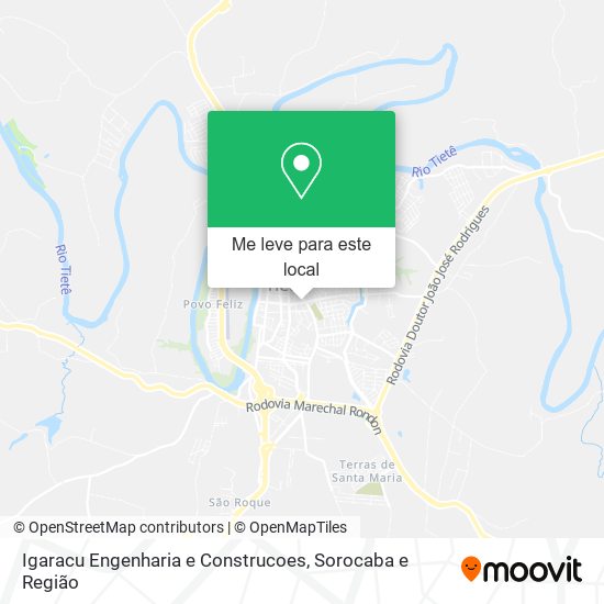 Igaracu Engenharia e Construcoes mapa