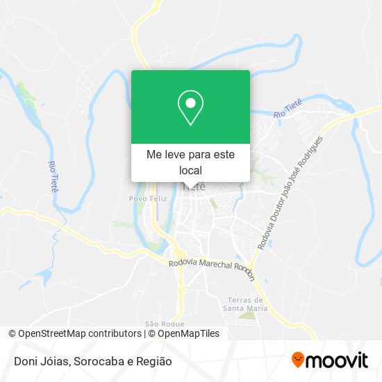 Doni Jóias mapa