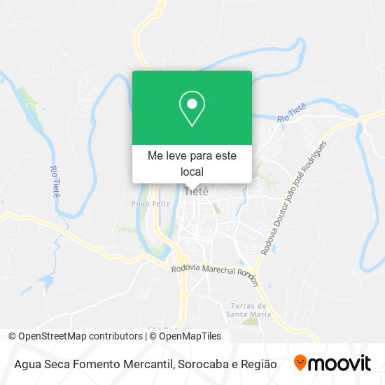 Agua Seca Fomento Mercantil mapa