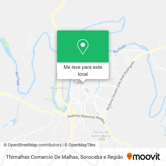 Thimalhas Comercio De Malhas mapa