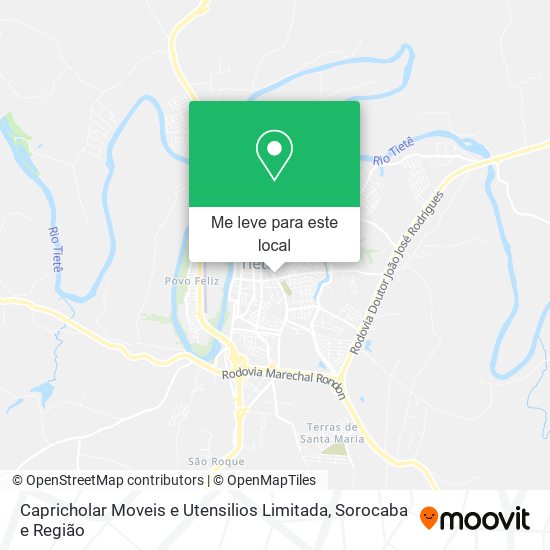 Capricholar Moveis e Utensilios Limitada mapa