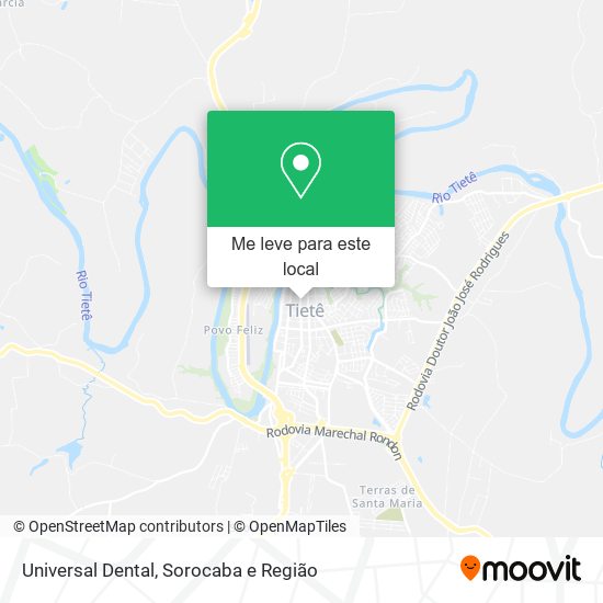 Universal Dental mapa