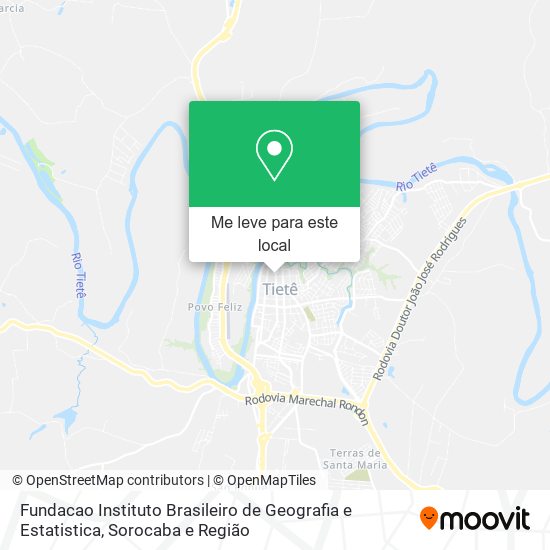 Fundacao Instituto Brasileiro de Geografia e Estatistica mapa