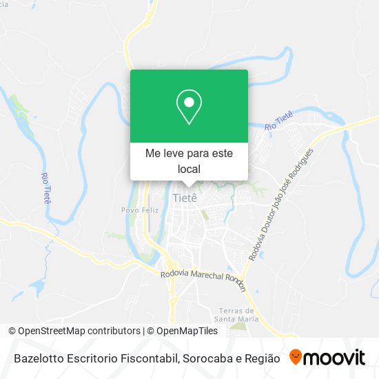 Bazelotto Escritorio Fiscontabil mapa