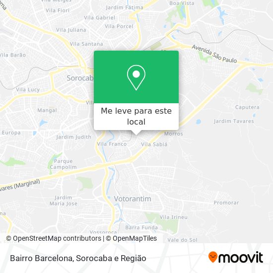 Bairro Barcelona mapa