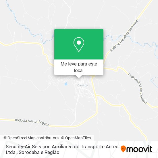 Security-Air Serviços Auxiliares do Transporte Aereo Ltda. mapa