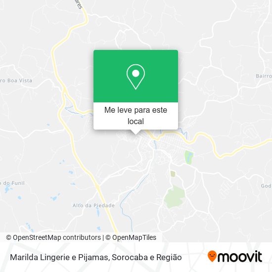 Marilda Lingerie e Pijamas mapa