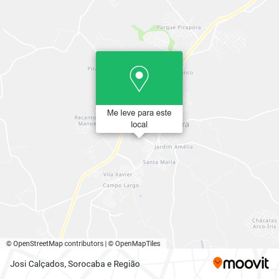 Josi Calçados mapa