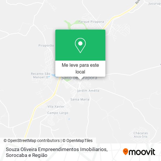 Souza Oliveira Empreendimentos Imobiliarios mapa