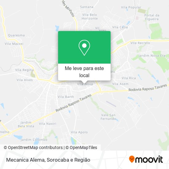 Mecanica Alema mapa