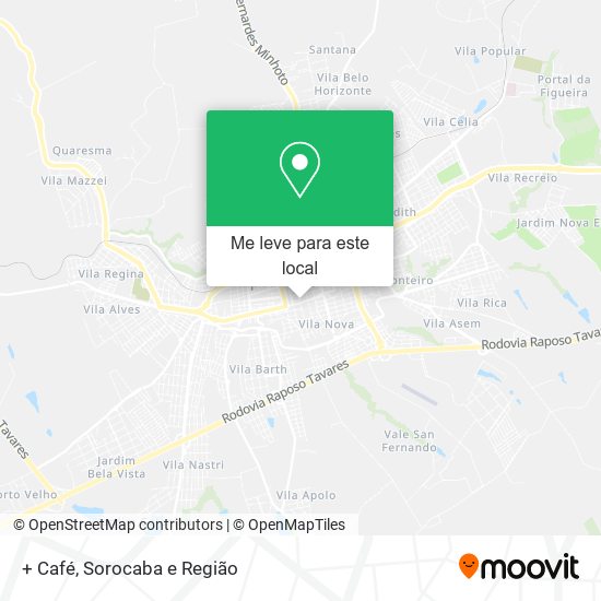 + Café mapa