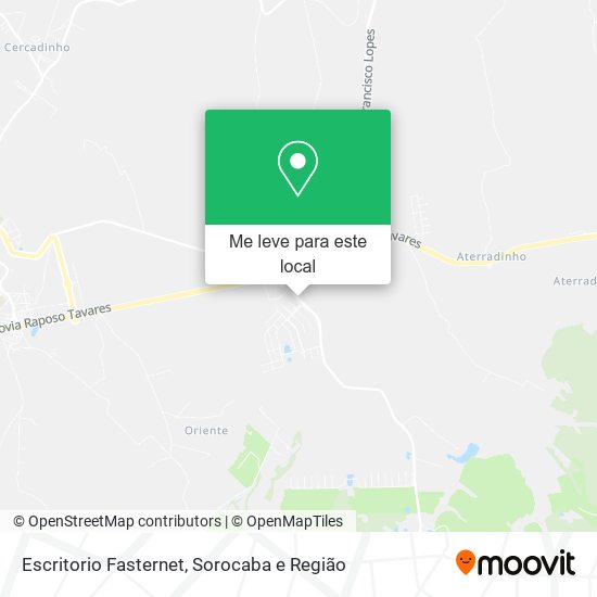 Escritorio Fasternet mapa