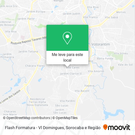 Flash Formatura - Vl Domingues mapa