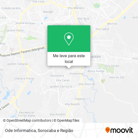 Ode Informatica mapa