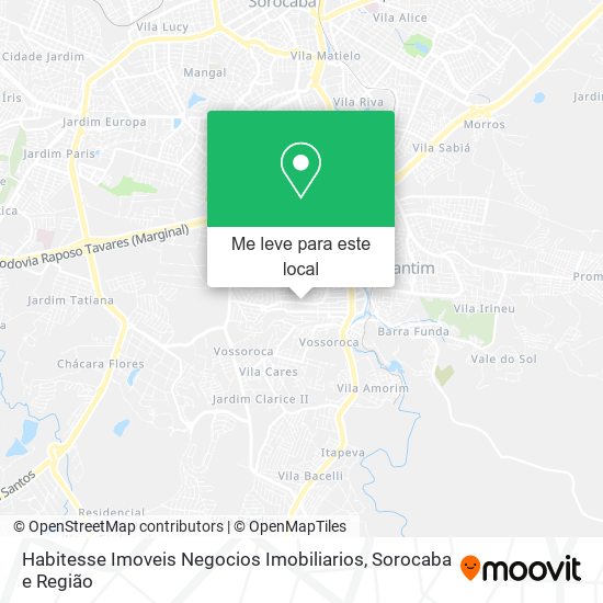 Habitesse Imoveis Negocios Imobiliarios mapa