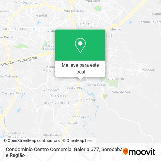 Condominio Centro Comercial Galeria 677 mapa