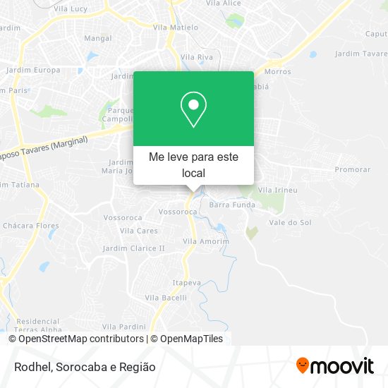 Rodhel mapa