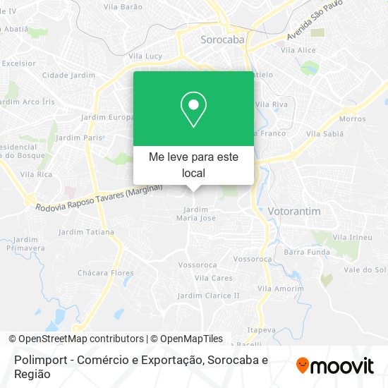 Polimport - Comércio e Exportação mapa