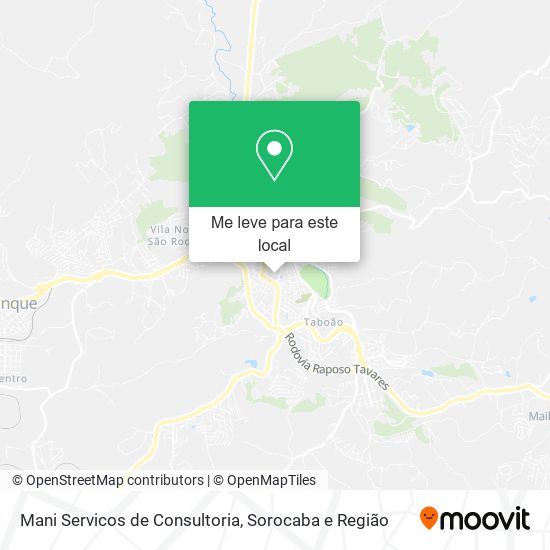 Mani Servicos de Consultoria mapa