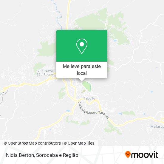 Nidia Berton mapa