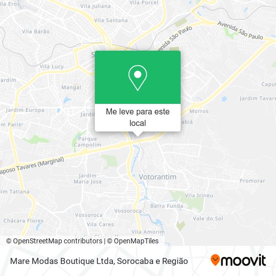 Mare Modas Boutique Ltda mapa