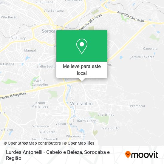 Lurdes Antonelli - Cabelo e Beleza mapa