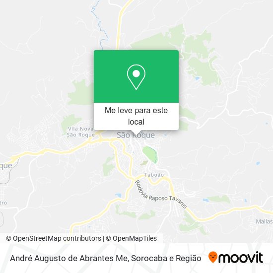 André Augusto de Abrantes Me mapa