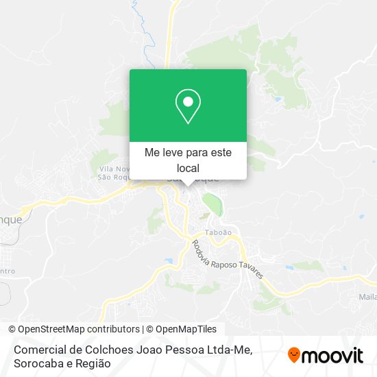 Comercial de Colchoes Joao Pessoa Ltda-Me mapa