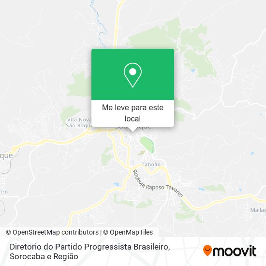 Diretorio do Partido Progressista Brasileiro mapa