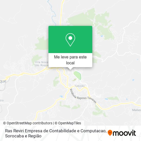 Ras Reviri Empresa de Contabilidade e Computacao mapa