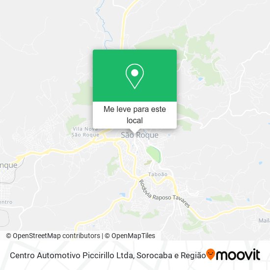 Centro Automotivo Piccirillo Ltda mapa