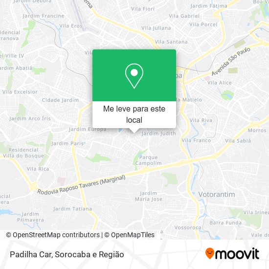 Padilha Car mapa