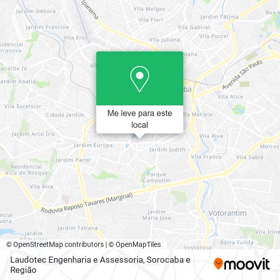 Laudotec Engenharia e Assessoria mapa