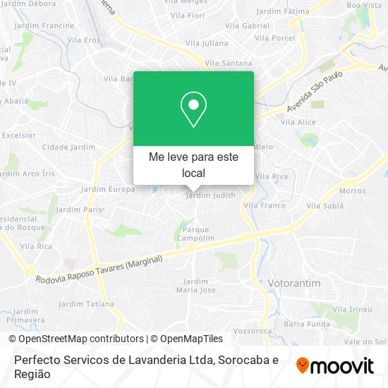 Perfecto Servicos de Lavanderia Ltda mapa