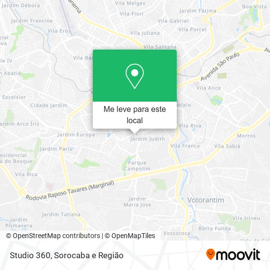 Studio 360 mapa