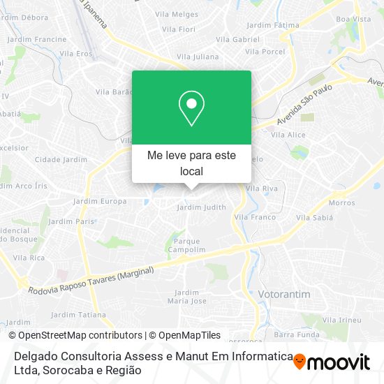 Delgado Consultoria Assess e Manut Em Informatica Ltda mapa