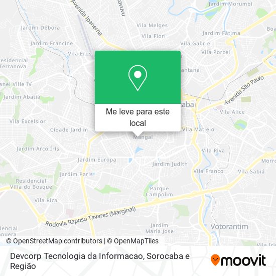 Devcorp Tecnologia da Informacao mapa