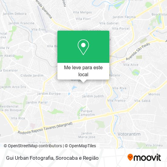 Gui Urban Fotografia mapa