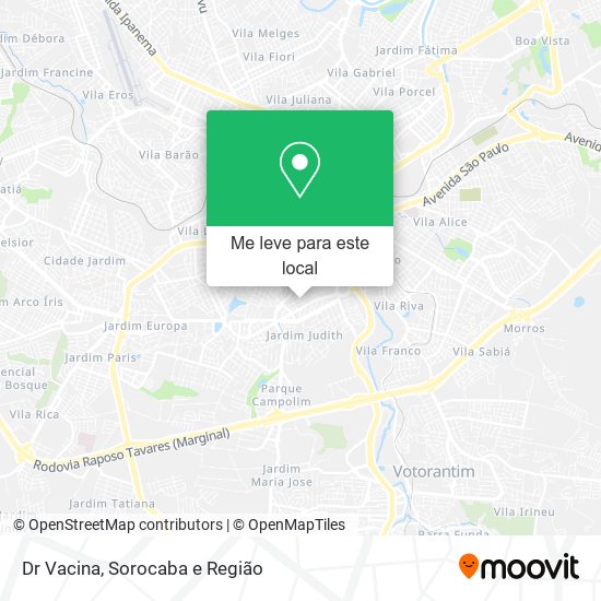Dr Vacina mapa