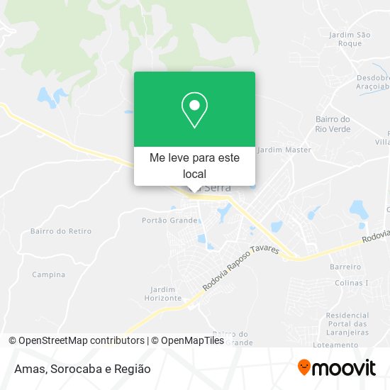 Amas mapa